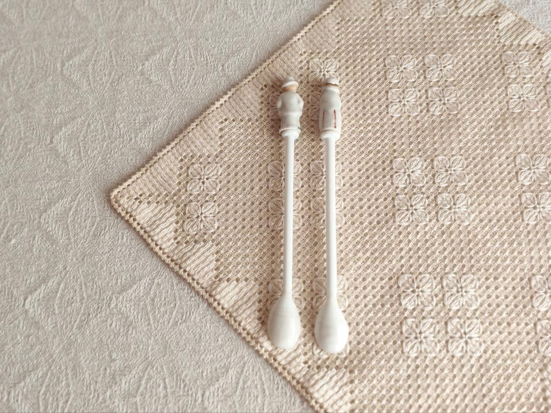 meryukiさま】vintage spoon ❀ 女の子の マドラースプーンの通販