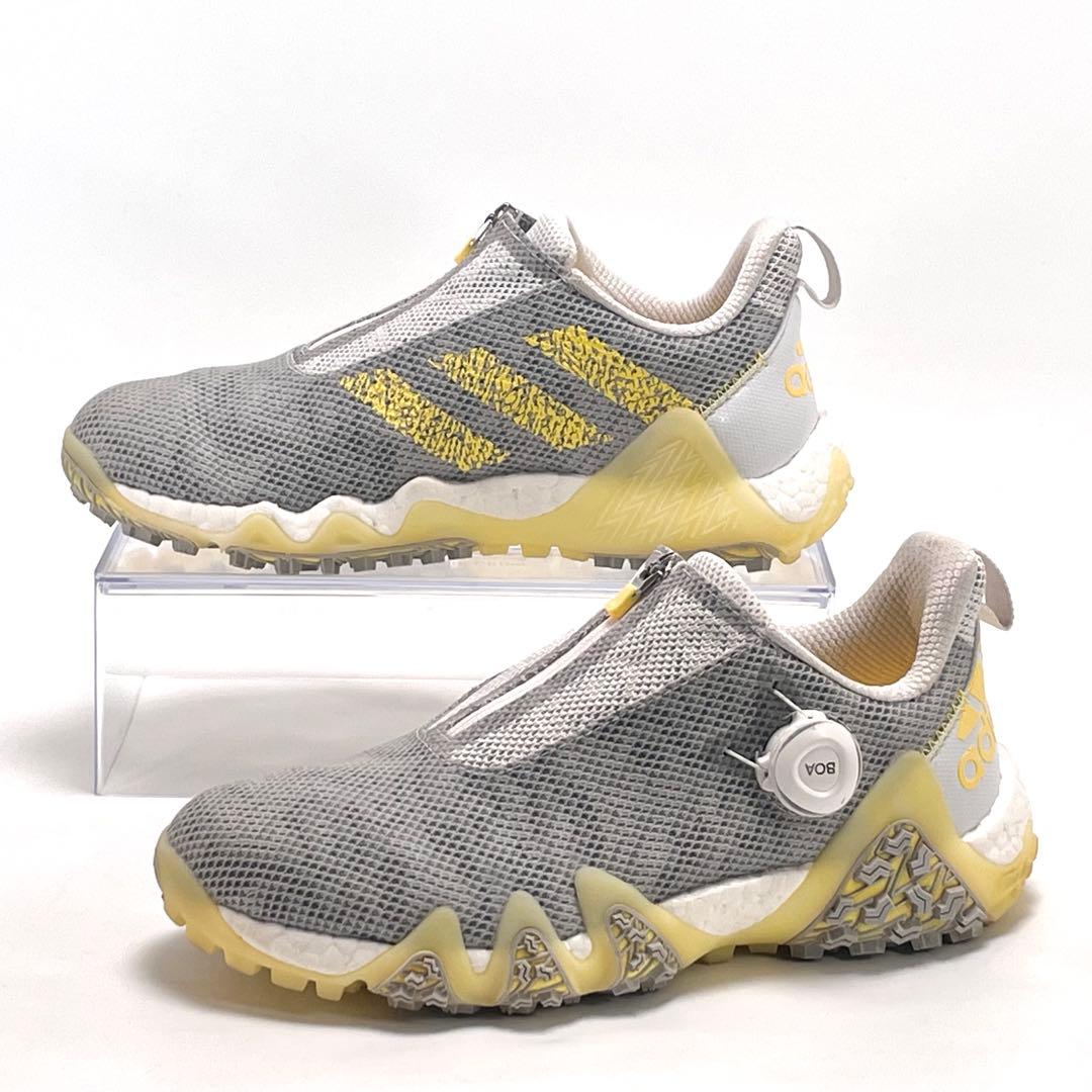 adidasコードカオス 22 ボア ゴルフシューズ 24.5cm グレー