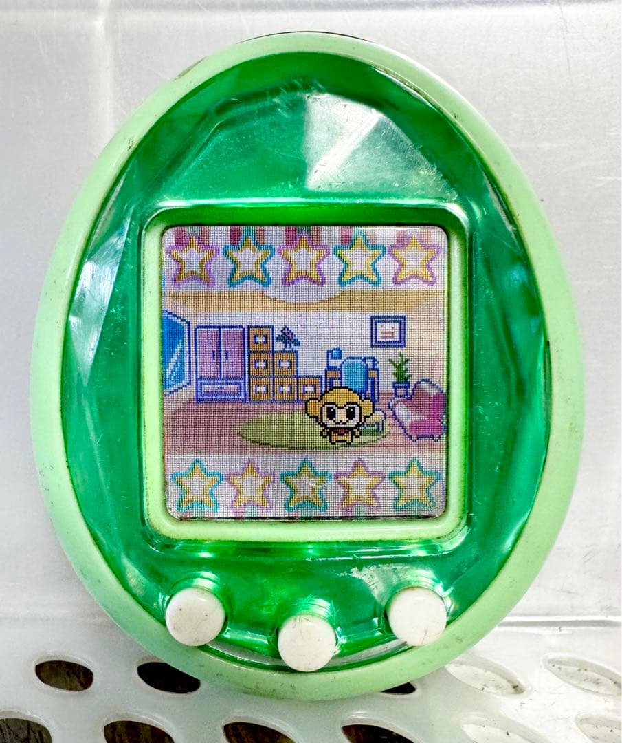 バンダイ tamagotch たまごっち iD グリーン - メルカリ