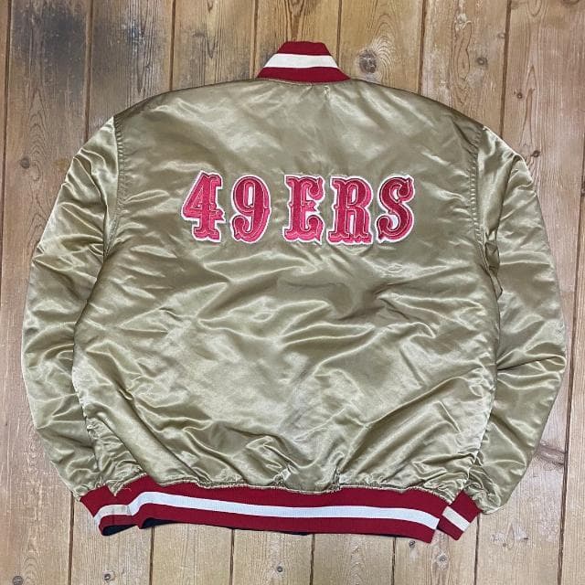 長瀬智也さん着 STARTER NFL 49ers リバーシブル スタジャンXL - メルカリ