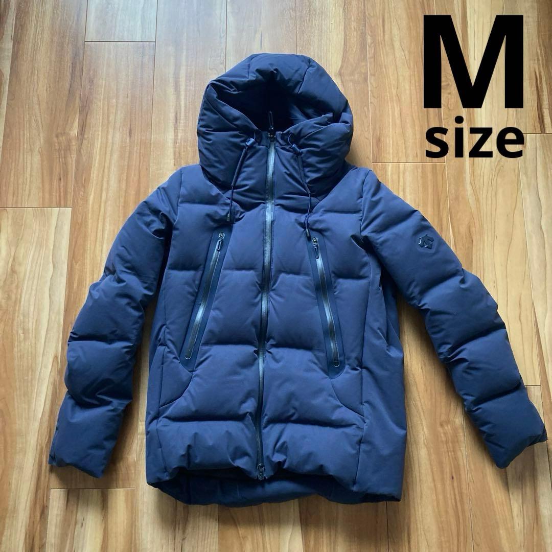 DESCENTE デサント 水沢ダウンマウンテニア ネイビー メンズ M - メルカリ
