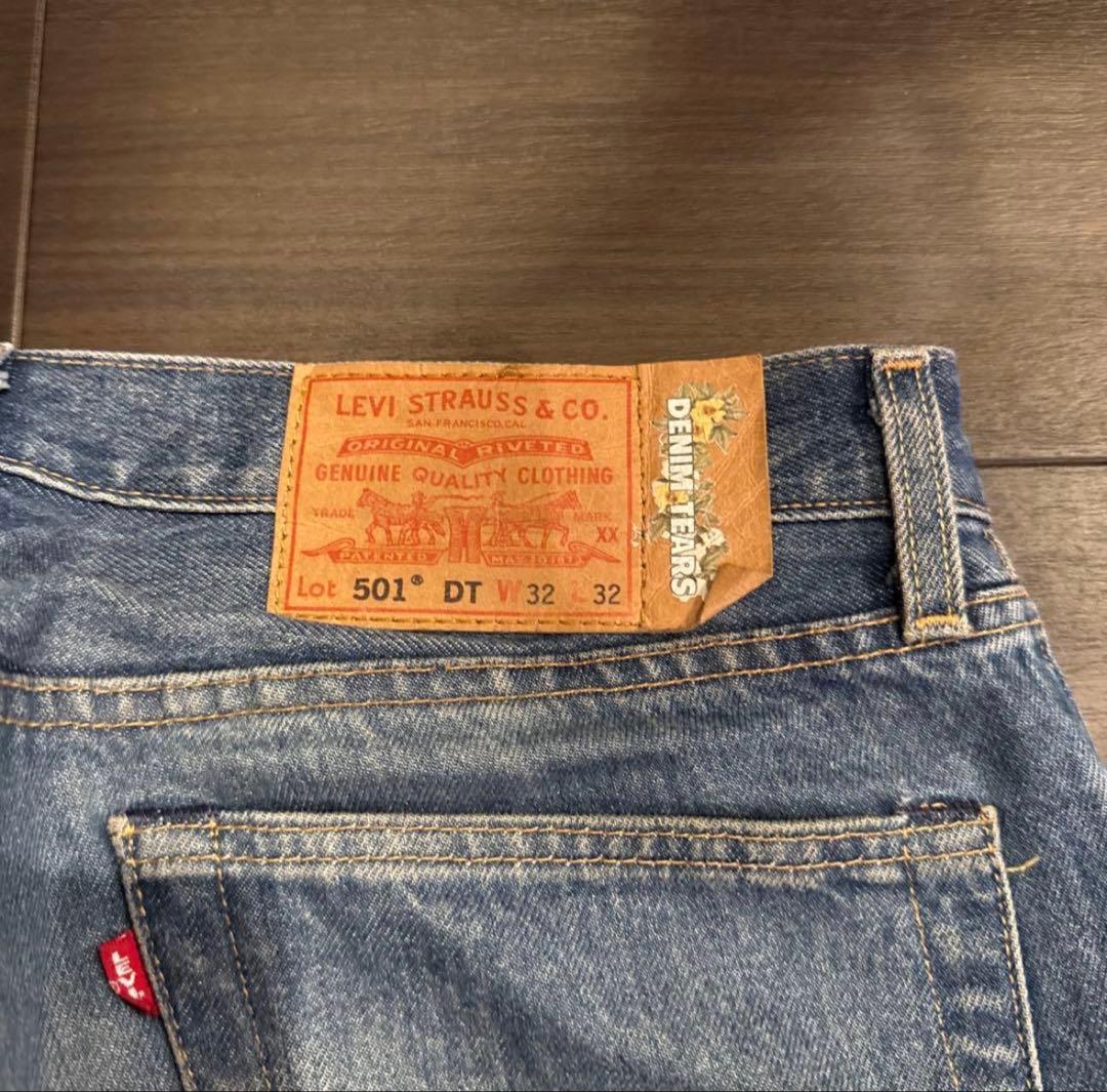 パクパク様専用Levi's × DENIM TEARS デニムティアーズ 32 - メルカリ