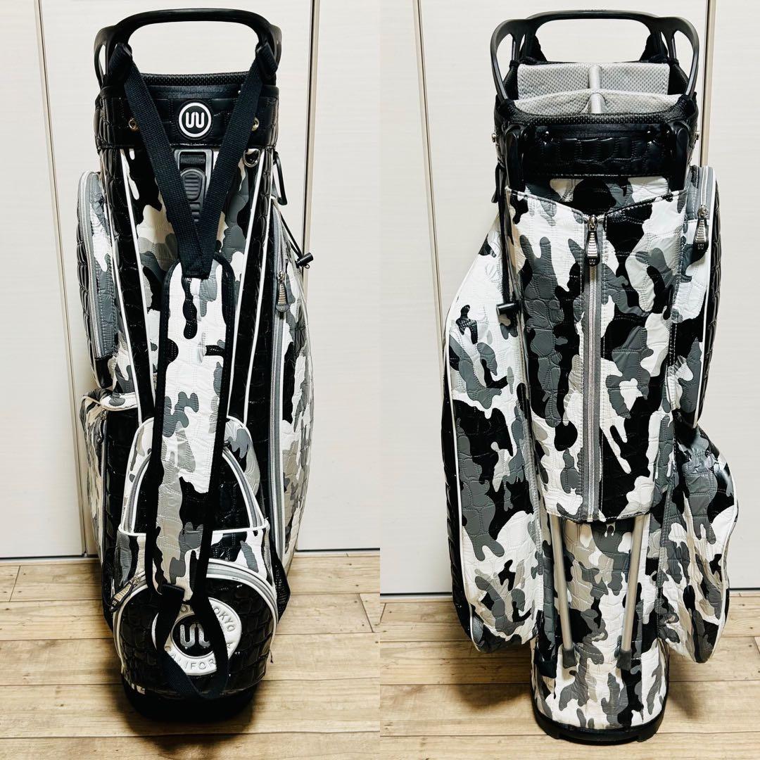 希少 廃盤】OUUL オウル アリゲーター カモ スタンドキャディバッグ
