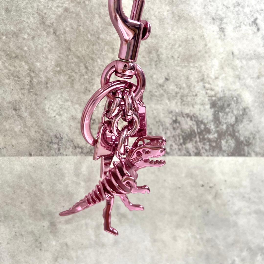 COACH コーチ 恐竜型 スカルティラノ レキシー メタルキーホルダー