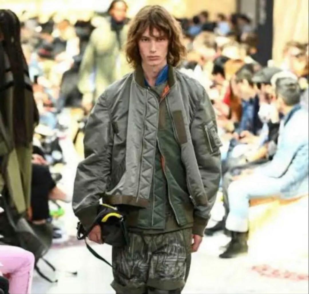 sacai ファブリックコンボ FABRIC COMBO MA-1 サイズ1 - メルカリ