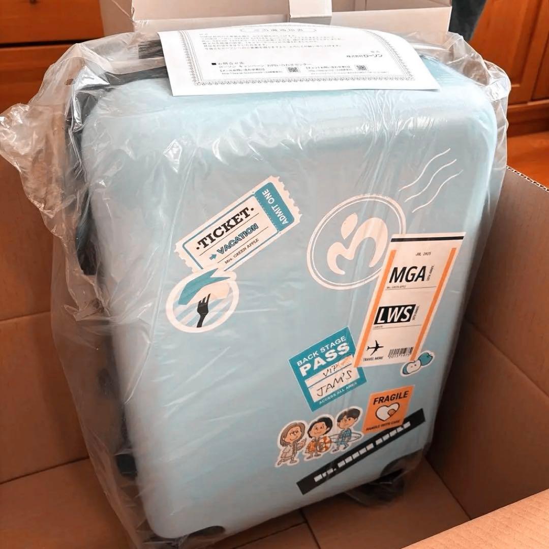 Mrs. GREEN APPLE キャリーケース ローソンキャンペーン当選品 - メルカリ