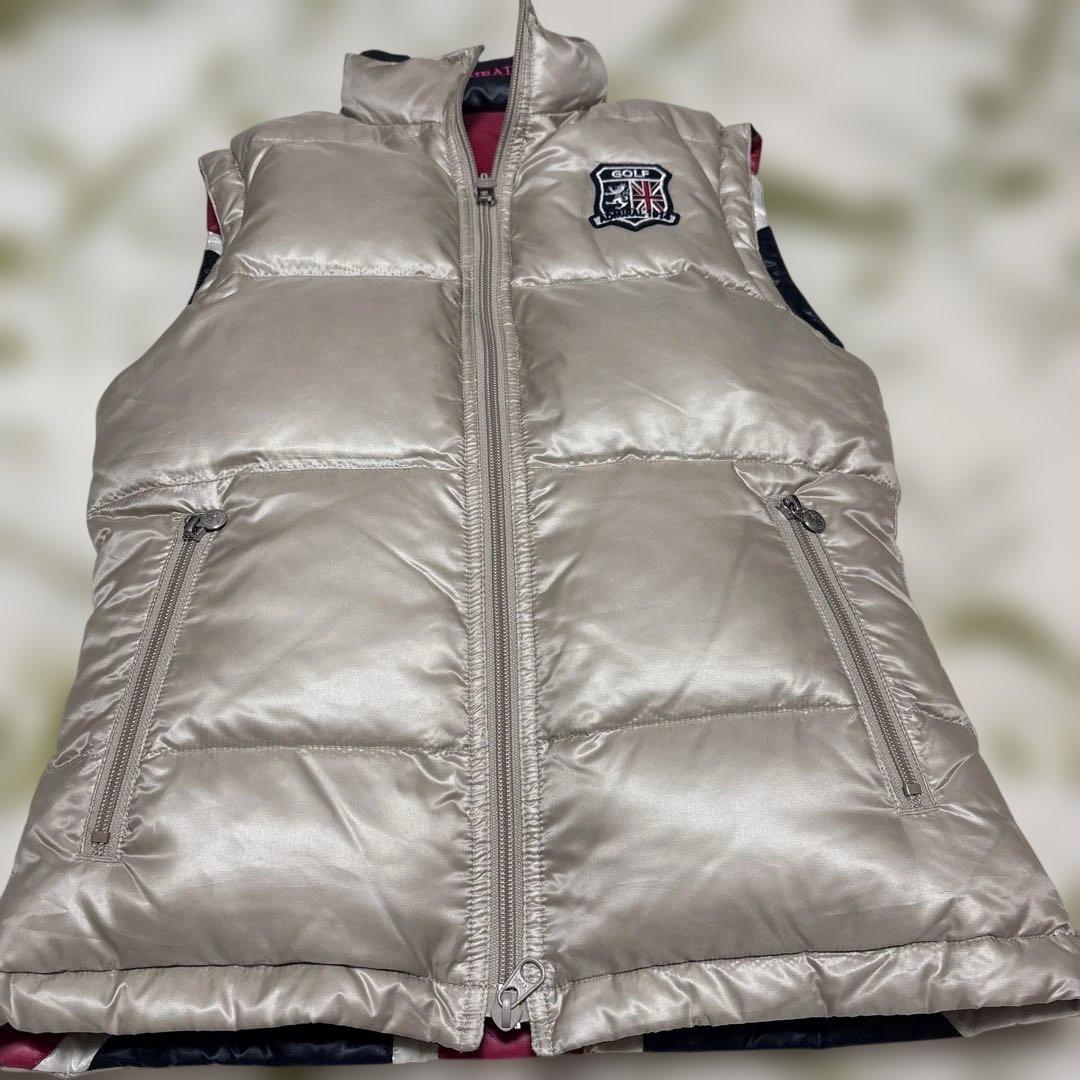 Admiral レディースゴルフウェアー ダウンベスト リバーシブル サイズL