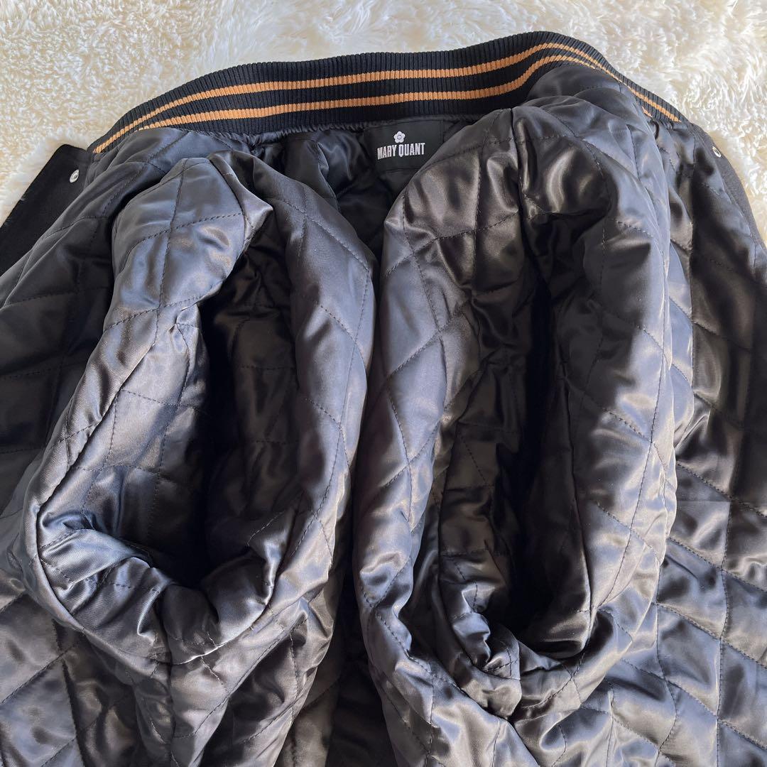 美品 MARY QUANT スタジャン 完売品 ブラック Y2K
