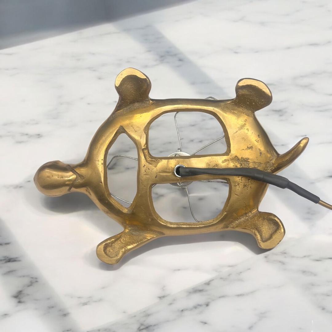 ◇証明書付◇Emile Galleエミールガレ 亀 卓上ランプ カメオ彫り