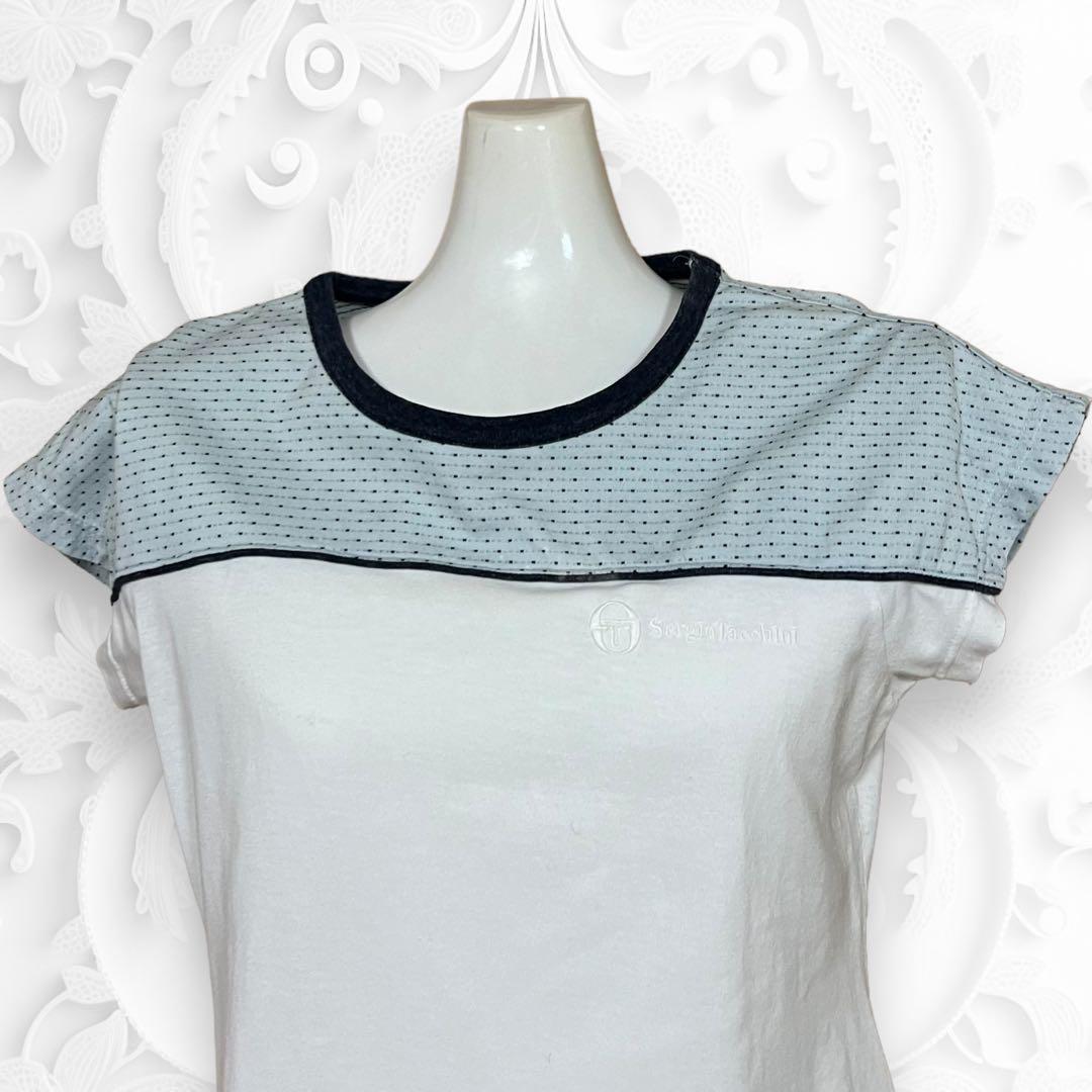 超希少 セルジオタッキーニ テニスウエア Tシャツ 90'sヴィンテージ