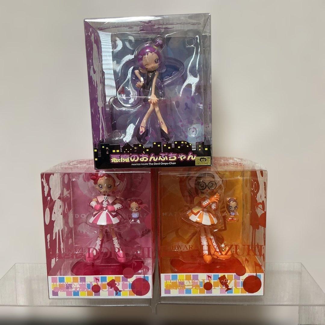 おジャ魔女どれみ　悪魔のおんぷちゃん　春風どれみ　藤原はづき　フィギュア プチぷりちぃーフィギュアシリーズ No.3 おジャ魔女どれみ 藤原 はづき