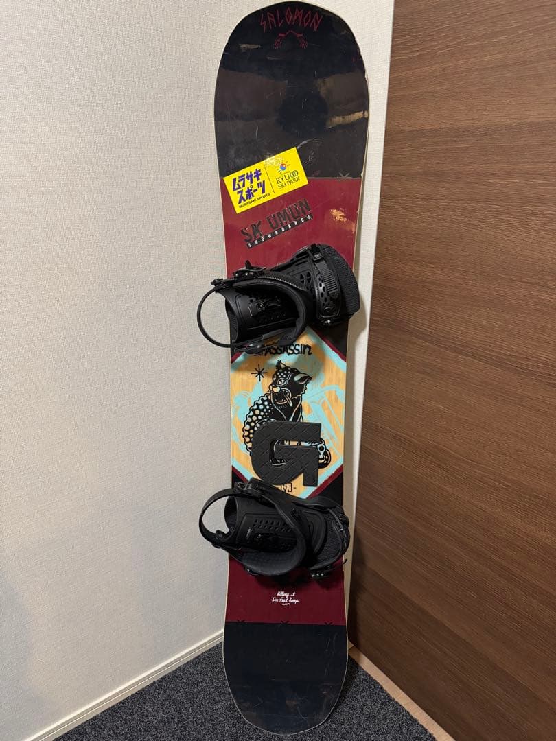 スノボード2点セット　SALOMON ASSASIN + Union Force スノボード2点セット SALOMON ASSASIN + Union Force スノボード2点