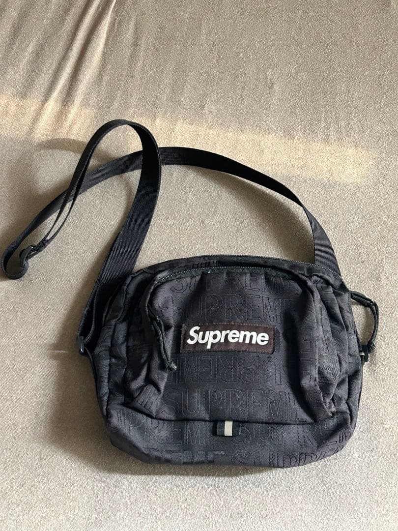 シュプリームSupreme ショルダーバッグ ブラック シュプリーム ショルダーバッグ (SS19) ブラック メンズ - SS19 - JP