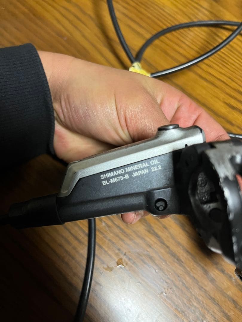 SHIMANO SLX BL-M675-B BR-M675 油圧ディスクブレーキ - メルカリ