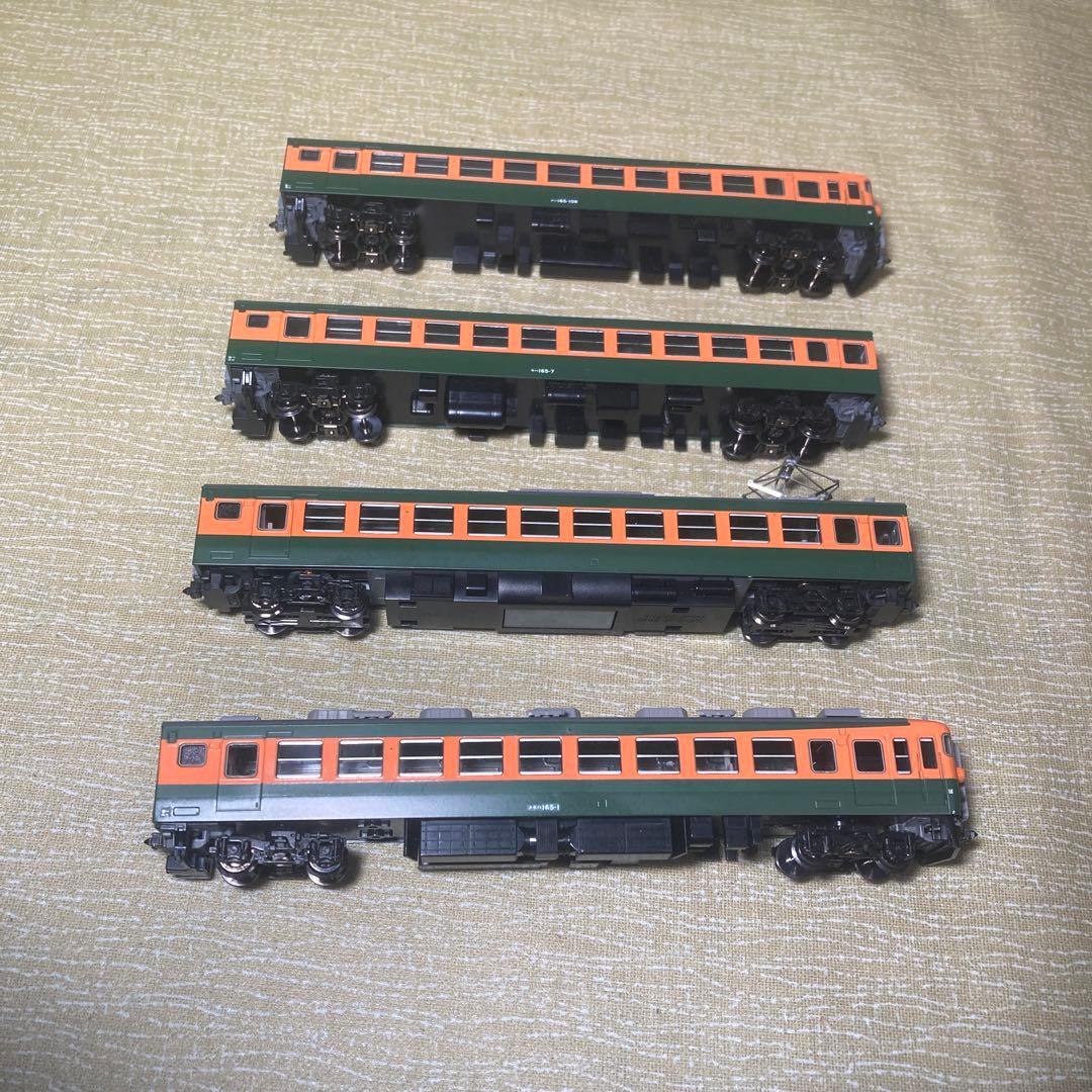 TOMIX 165系4輌セット(サハ入りジャンク) - メルカリ