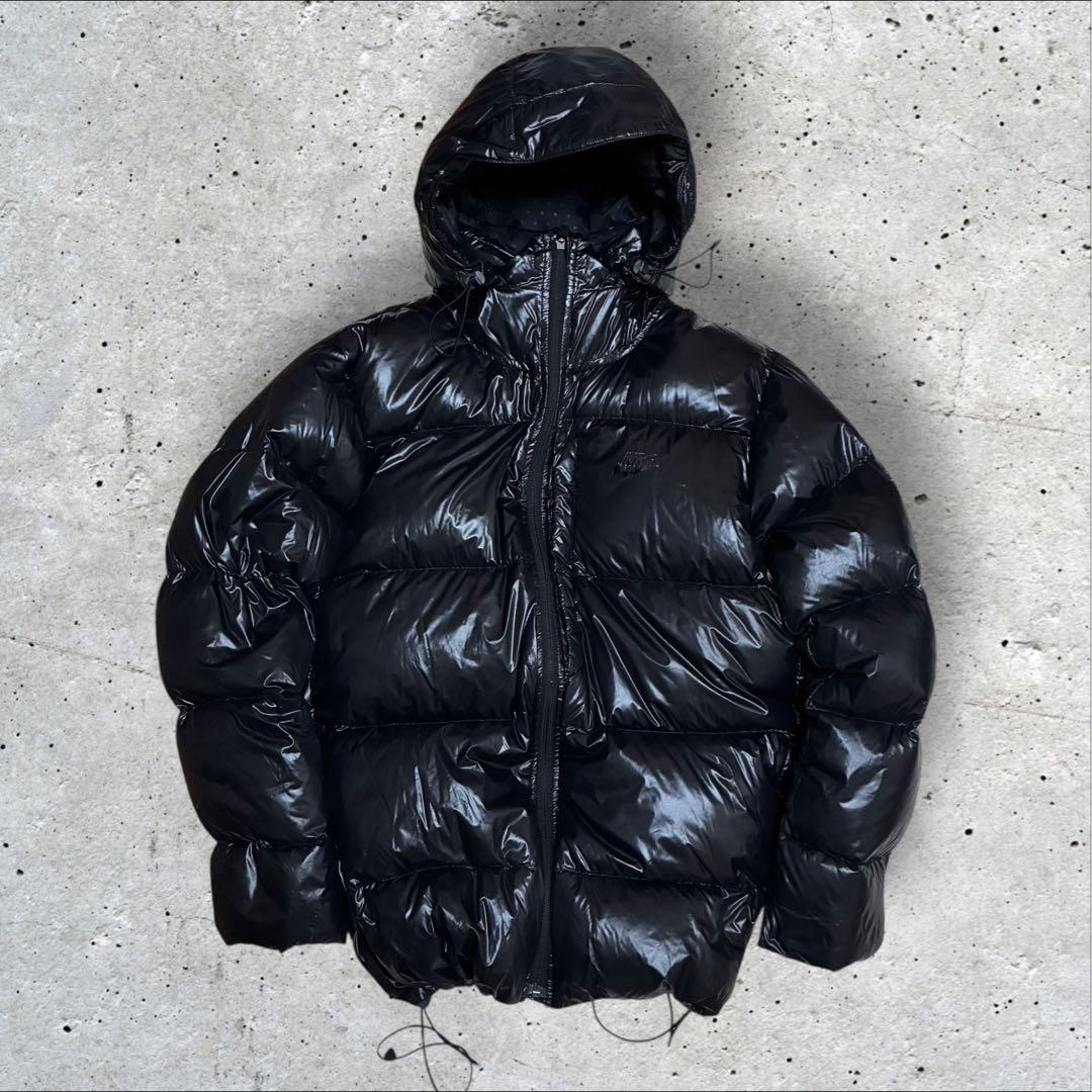 ダウン 2WAY 00光沢 y2k ヌプシ ドローコード NIKE フード L ダウン 2WAY 00光沢 y2k ヌプシ ドローコード NIKE フード L