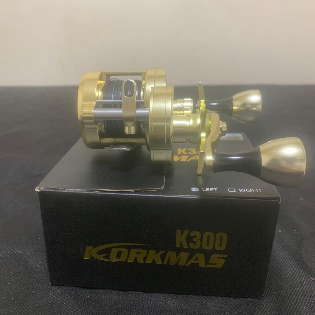 KORKMAS K300 ベイトリール ゴールド KORKMAS K300 ベイトリール ゴールド