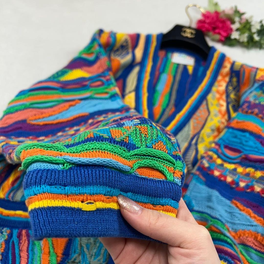 K250 S クージー オーストラリア製 カーディガン マルチカラー メンズ