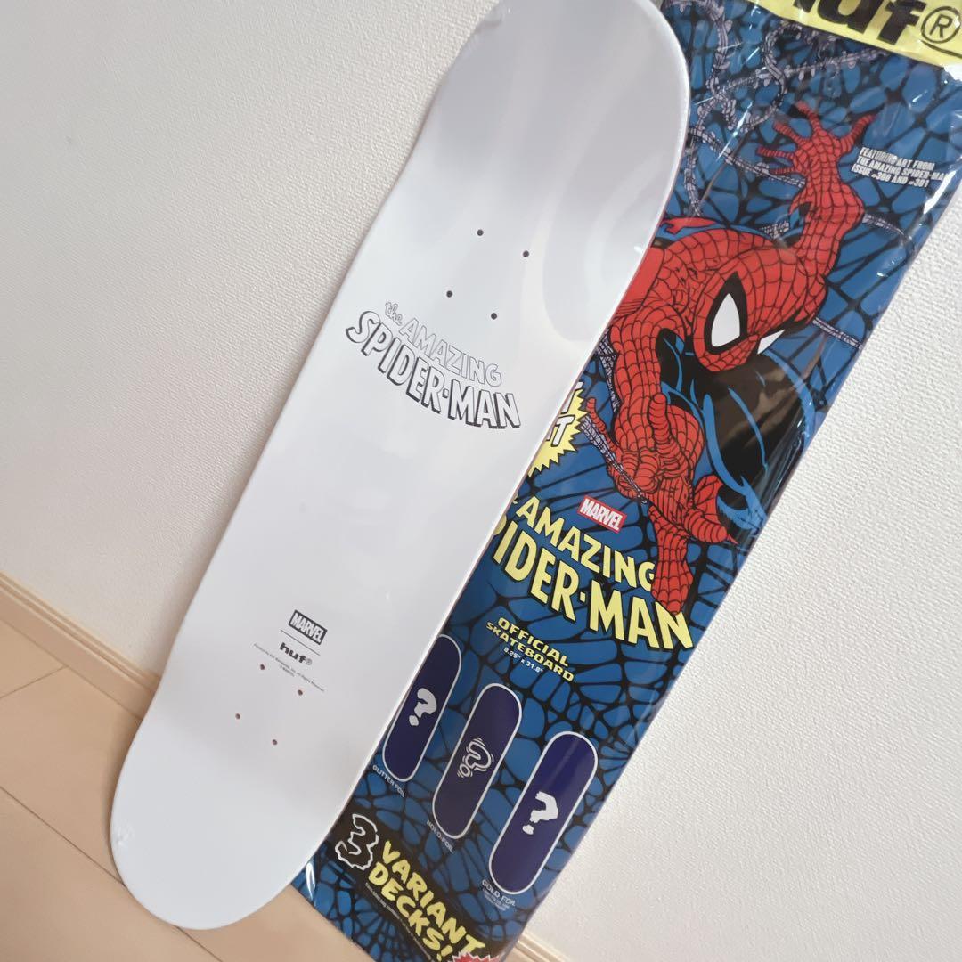HUF × Marvel Spiderman deck スケートボード デッキ - メルカリ