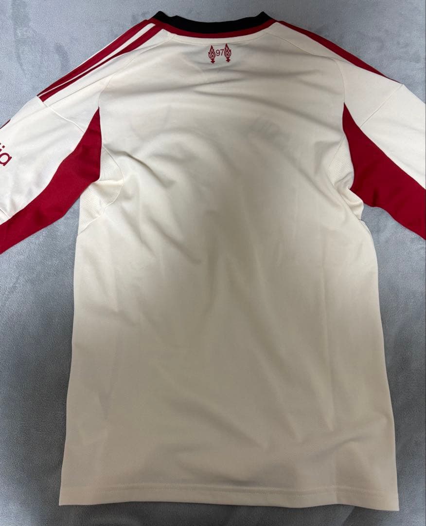 Liverpool FC 25/26 2ndユニフォーム 長袖レプリカ、タグなし