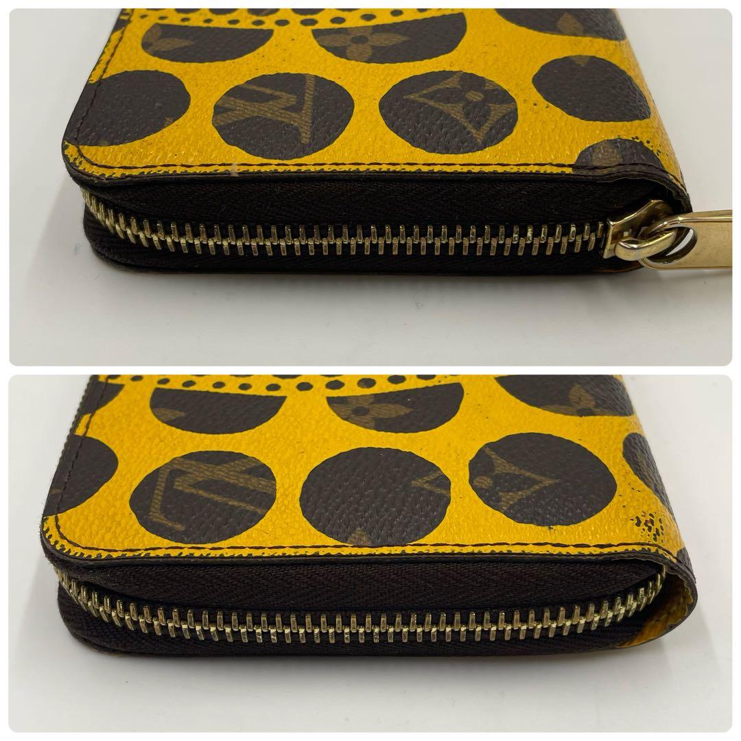 入手困難✨ルイヴィトン パンプキン ドット ジッピーウォレット 長財布