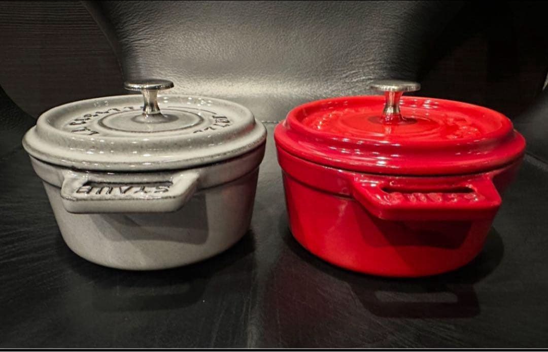 チ*ツ様 【staubストウブ 】ピコ・ココット《10cm》３個とスタンドセット