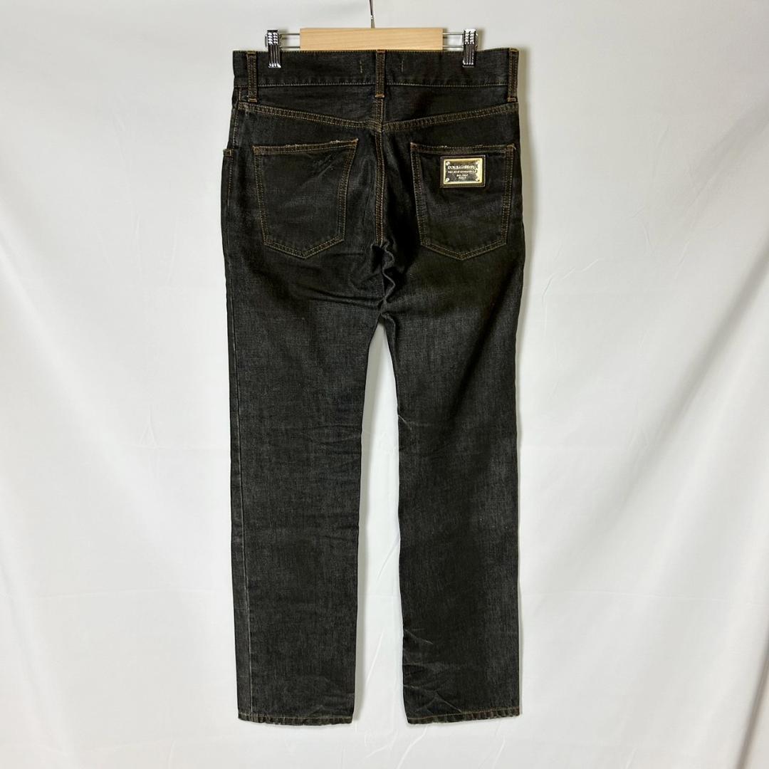 DOLCE&GABBANA ドルガバ コーティング プレートデニムパンツ 44 - メルカリ