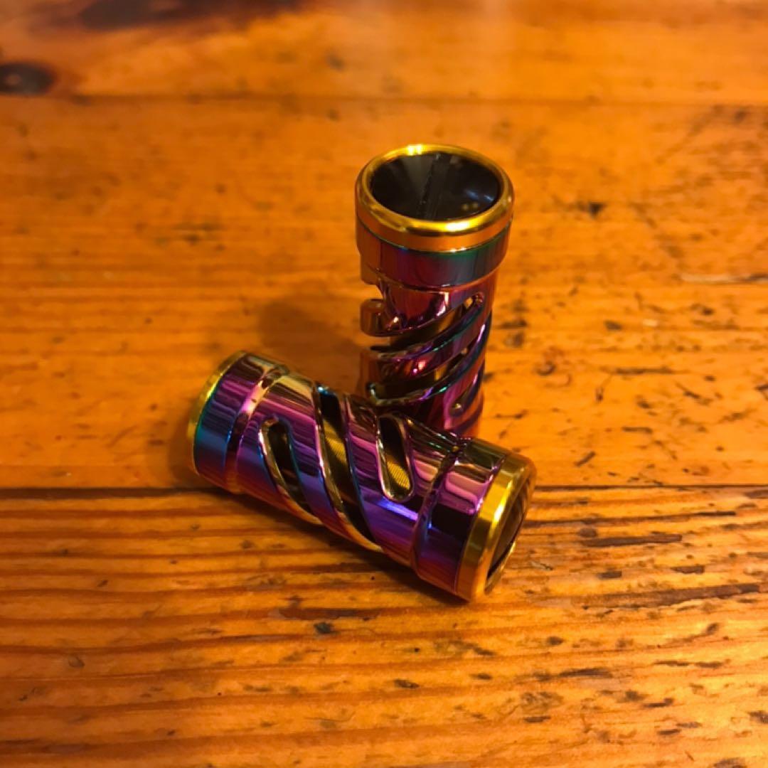 値下☆数量限定☆オーロラ☆アブ.ダイワに適合☆カスタムハンドル