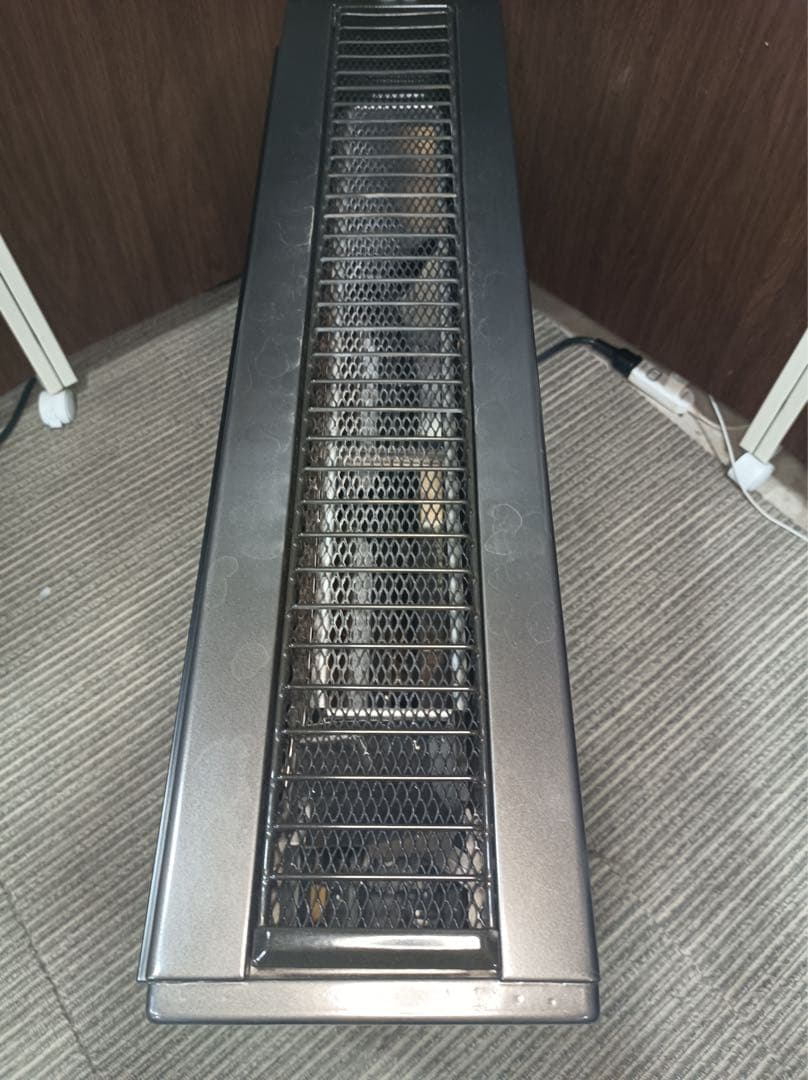 八6491]リンナイ 都市ガス用 セラミックヒーター ガスホース付き