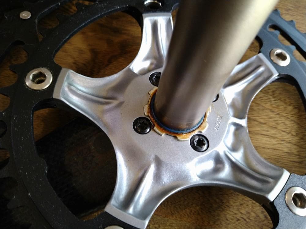 Moshimoshi様MOST 　172.5mm クランク★ギア 固定ボルト不足