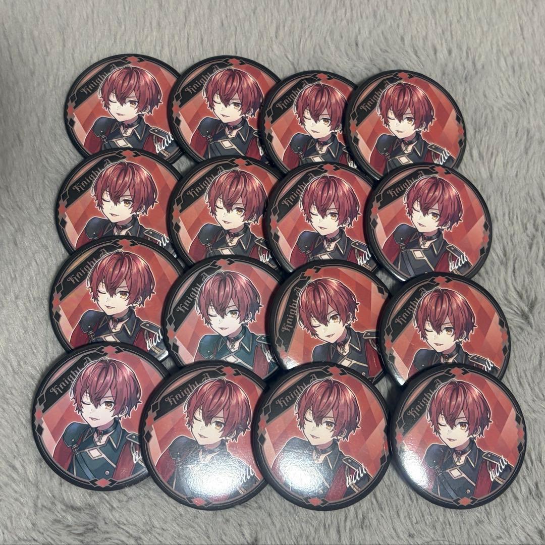 騎士Aばぁうくん 缶バッジ 等身 KnightA 騎士A 等身 ばぁうくん 缶バッチ ばぁう 缶バの通販 by