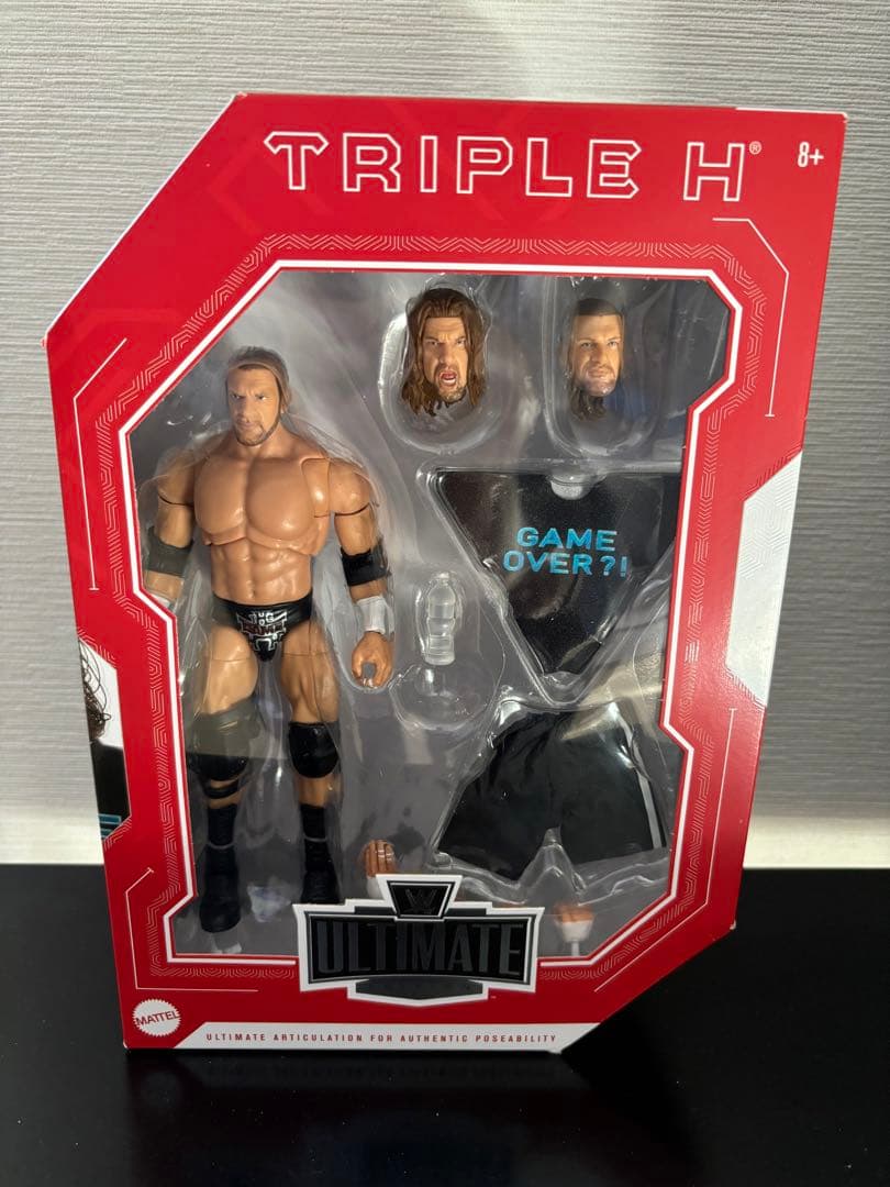Mattel WWE Elite Ultimate Triple H トリプル Amazon.com: WWE Triple H Ultimate Edition Wave 3 Multiple-Pose 6