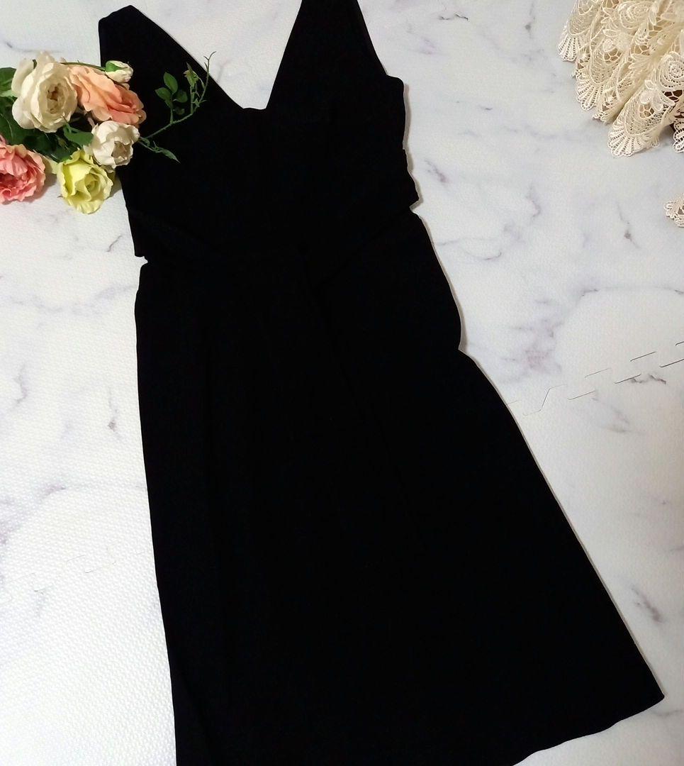 タグ付き】MaxMara 定価8万円 ノースリーブひざ丈ワンピース XL タグ