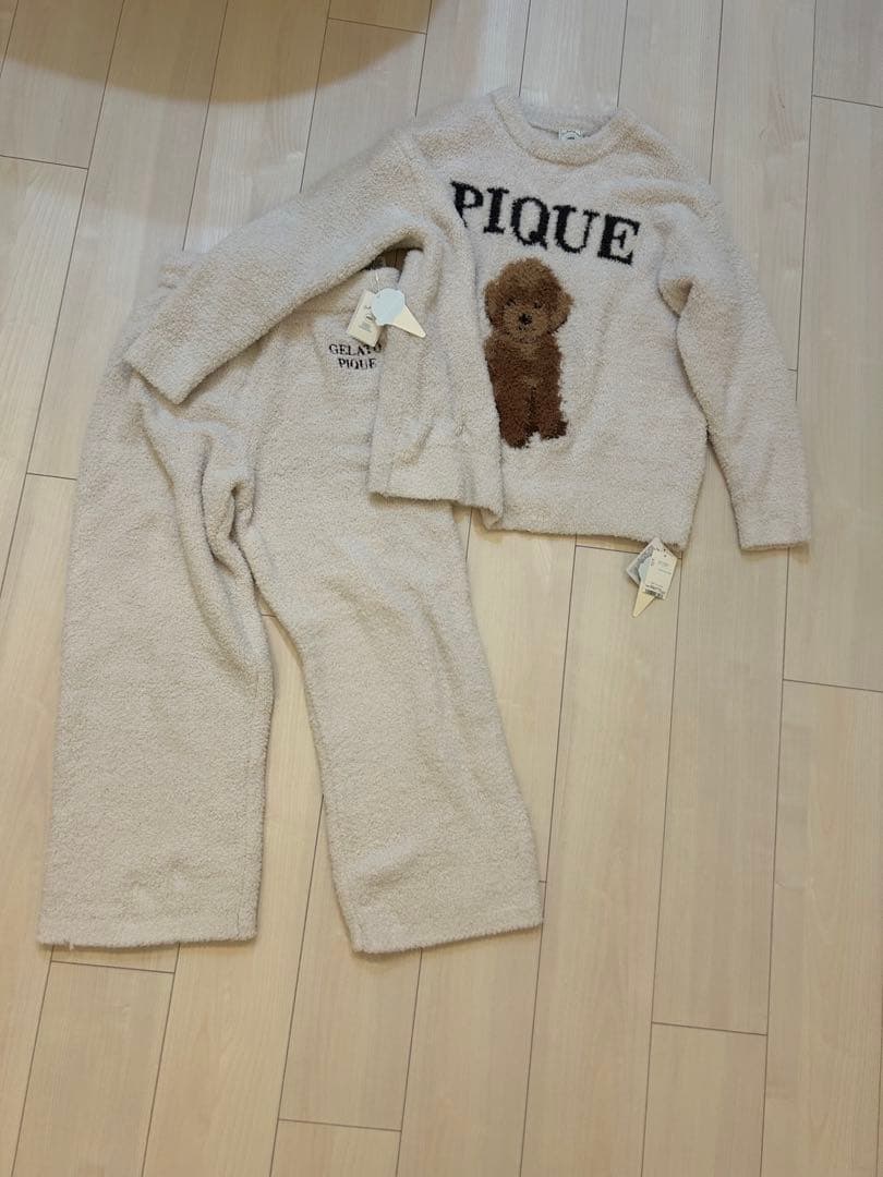 ジェラピケ パジャマ上下セット トイプードル - メルカリ