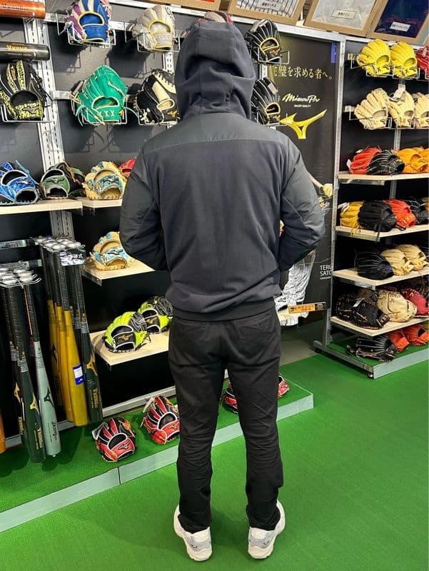 Mizuno Pro 2024秋冬限定フリースジャケット M ブラック - ウェア送料 無料