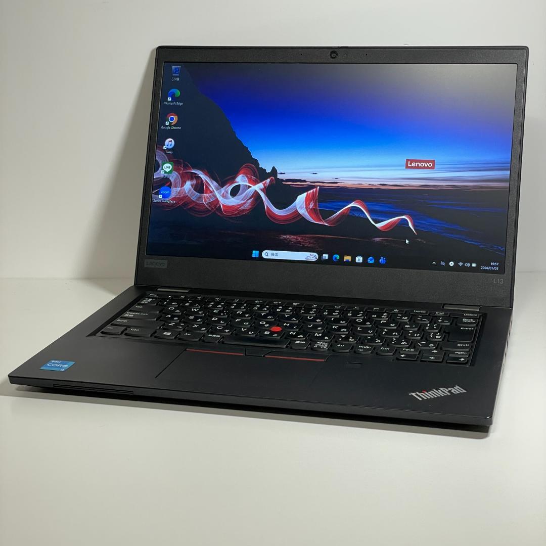 第11世代 ThinkPad L13 Gen2 ノートPC バッテリー◎ SSD - Windows