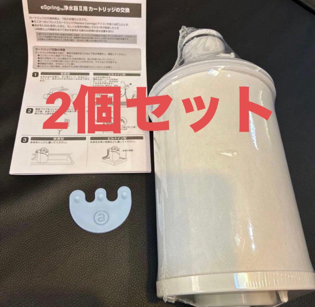 2個セット　eSpring浄水器Ⅱ用　カートリッジ 浄水器II用交換用カートリッジ) ：Amway(日本アムウェイ) | amwaylive