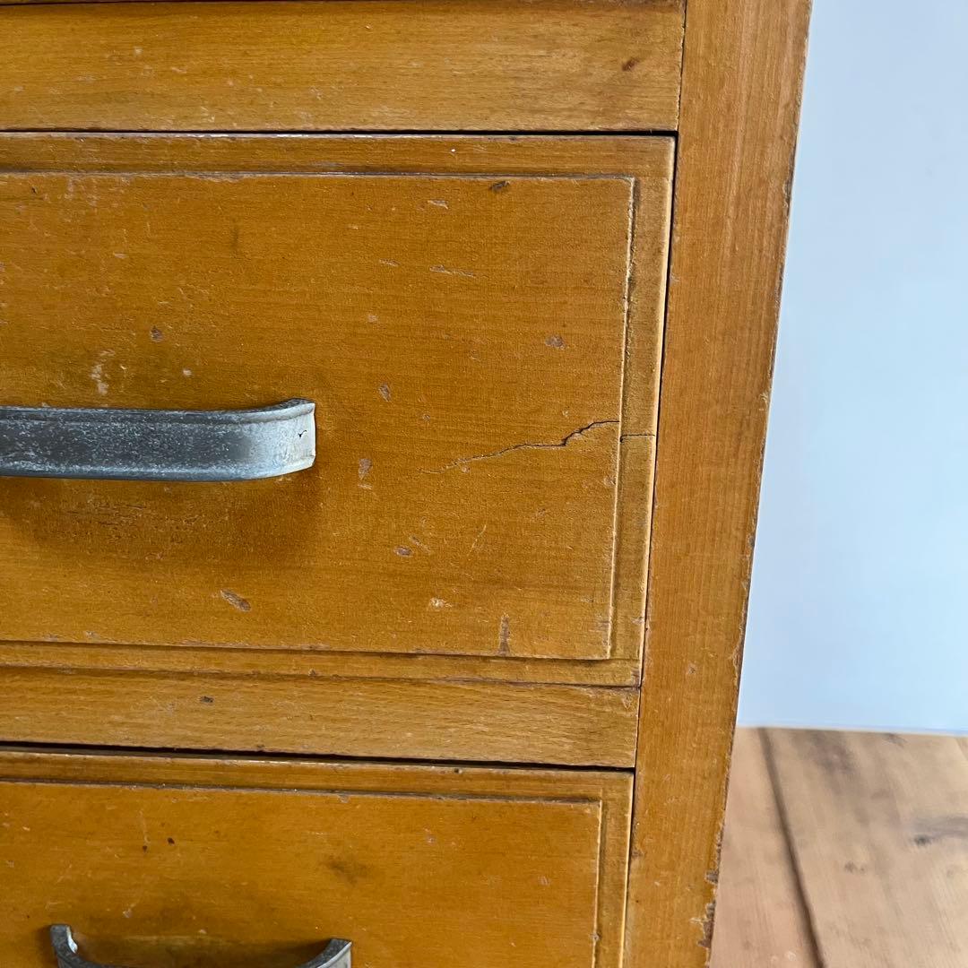 アンティーク 片袖机 デスク テーブル モダン レトロ 《送料込み》