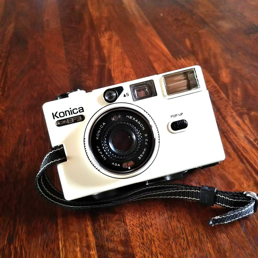動作品 Konica コニカ c35 EF3 フィルムカメラ レアカラー フィルムカメラ Konica C35 EF3 コニカ ミノルタ【中古】 : プロスパー