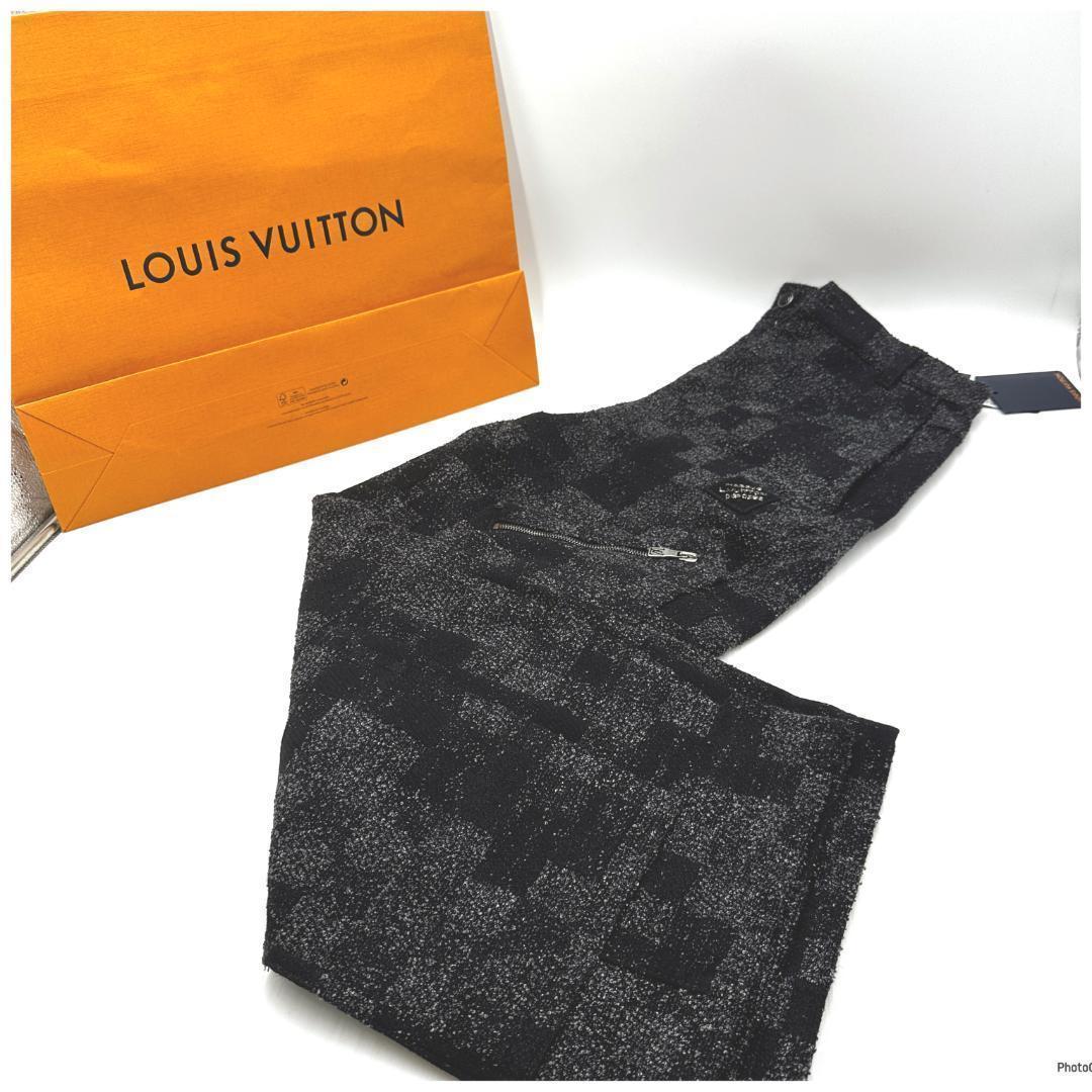 LOUIS VUITTON デニムブークレットワークウェアデニムパンツ 31