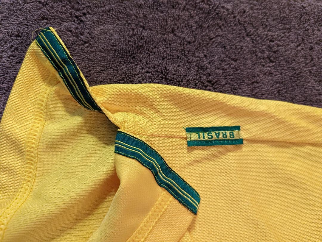 英国製 ビンテージ 1998W杯 ブラジル代表 選手着用モデル ロナルド