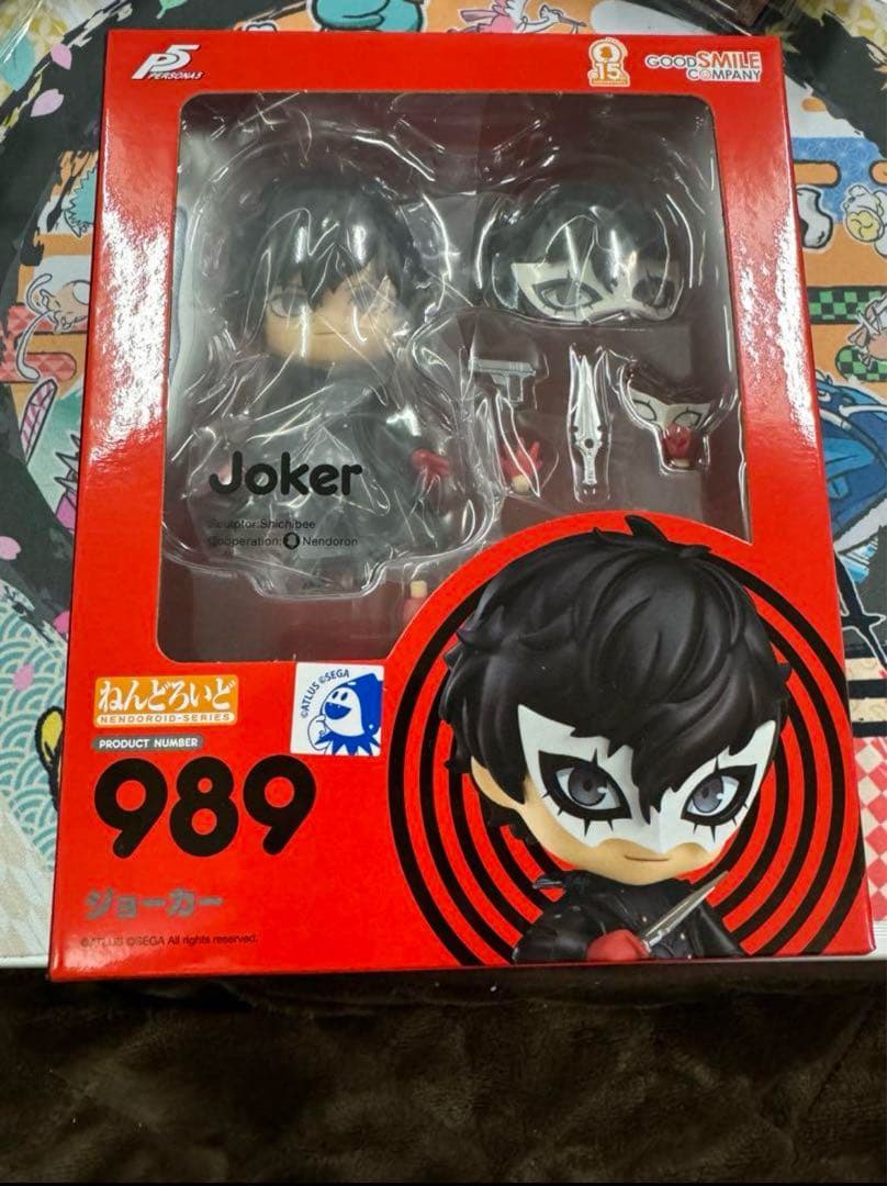 新品未開封　ねんどろいど　ペルソナ5　ジョーカー　989 ねんどろいど 新品未開封 ねんどろいど ペルソナ5 ジョーカー ノン