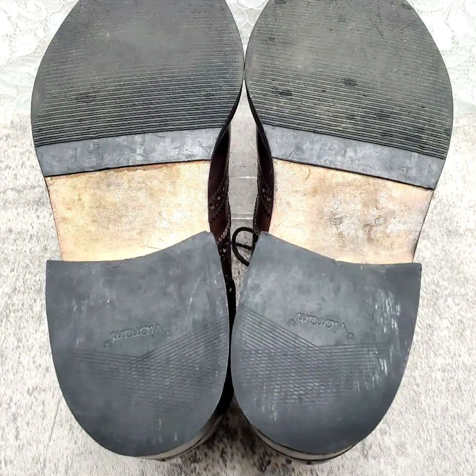 ✨ドリスヴァンノッテン✨ ブローグシューズ 23.5cm 濃茶 イタリア製 本革