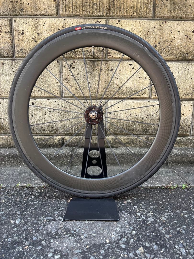 カーボンリムホイールセット NOVATECハブ ピスト用