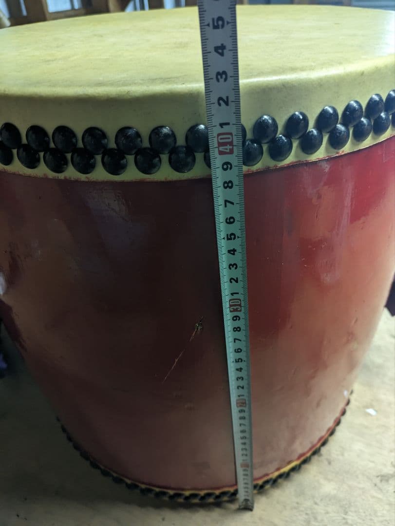 和太鼓 赤い色 エイサー