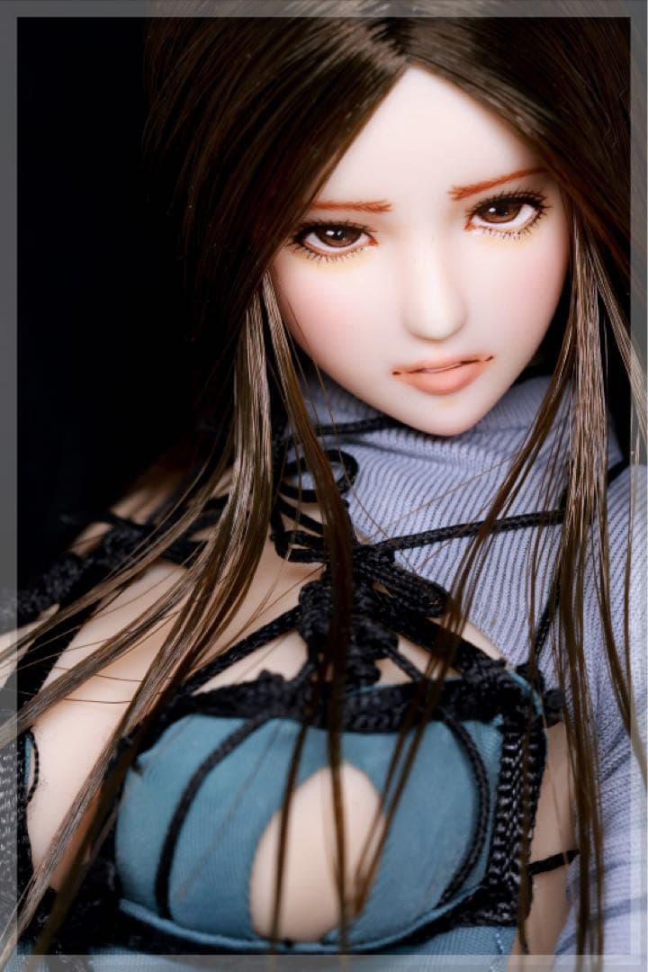 ♪♪ 1/6 ドール カスタムドールヘッド 零璃 (れいり) ♪♪