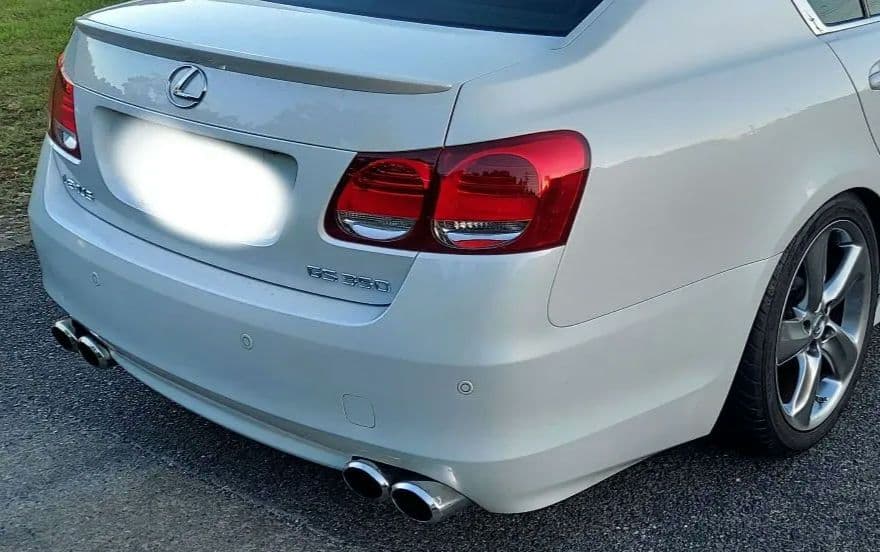 センスブランド レクサスGS350 左右四本出し マフラー クラウン等にも