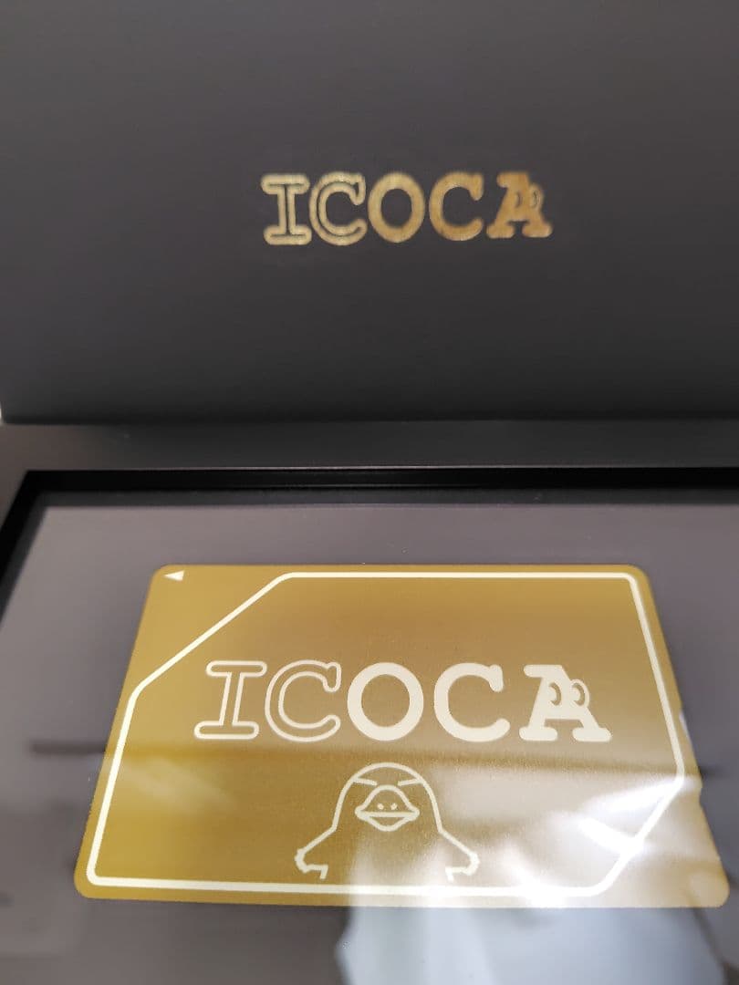 黄金のICOCA　J-WESTゴールドカード　【非売品】 黄金のICOCA: 鉄道グッズ│DISCOVER WEST mall 【JR西日本公式