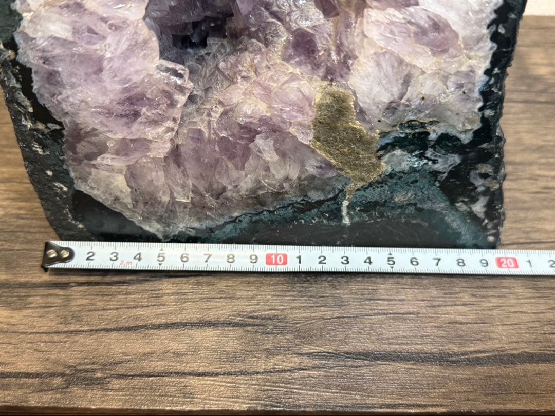 【送料込み】天然石★アメジストドーム　紫水晶　8.5kg 高さ27cm 鉱物