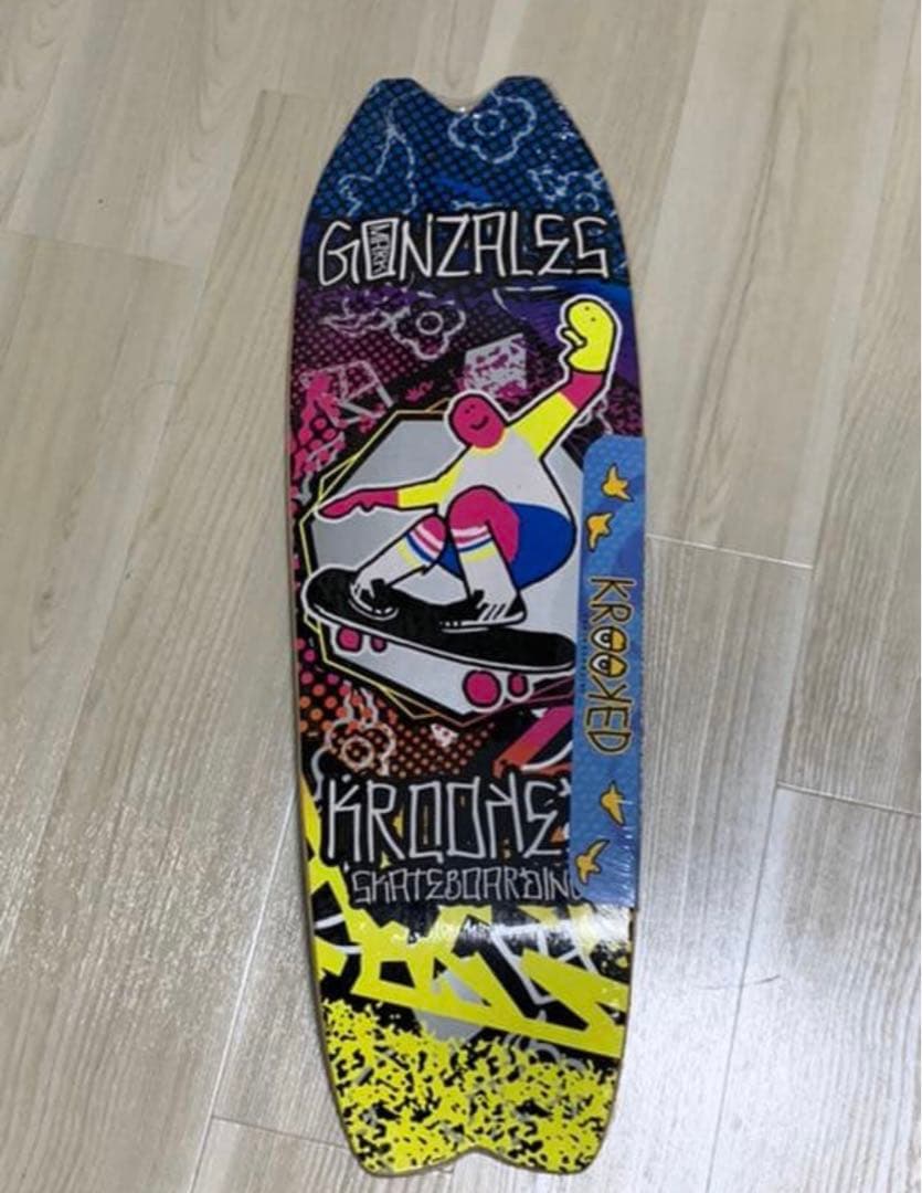 スケートボード KROOKED SHRED SLED DECK アウトレット 価格スポーツ - KROOKED SHRED SLED DECK